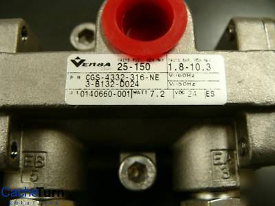 Co-ax vfk 40 nc coaxial valve w versa cgs-4332 no reser