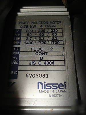 New mitsubishi m-H5A m-H500 tool changer motor atc