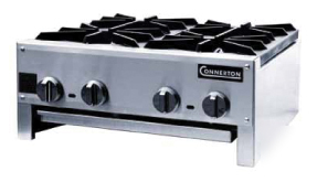 New connerton gas six burner hot plate cooker