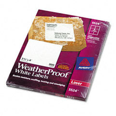 Rediform office products label,wethrprof,300/pk,we 5524