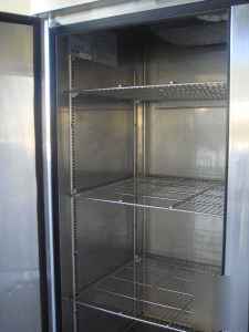 2 door stainless steel commercial refrigerator