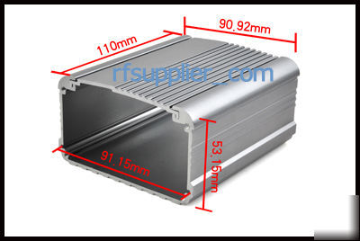 2X aluminum box enclosure case electronic diy-SQUARE76