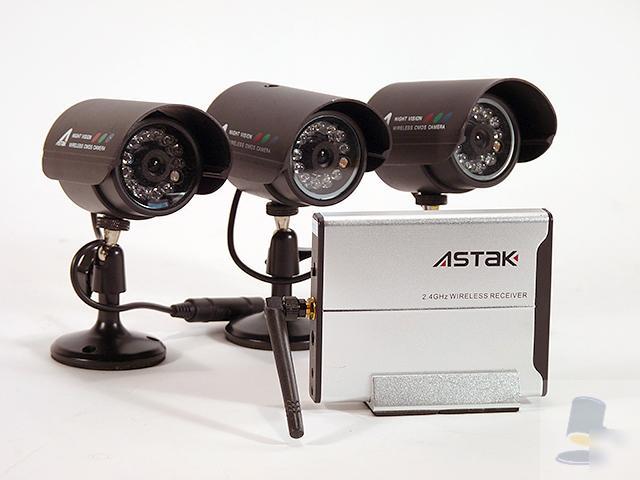 Astak cm-818T3 wireless security cameras night vision