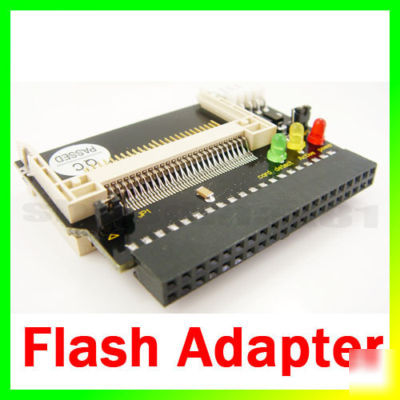 Dual cf to 40PIN ide compact flash adapter bootable 153