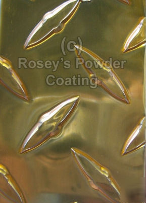Brilliant brass 120% gloss 1 lb powder coating paint