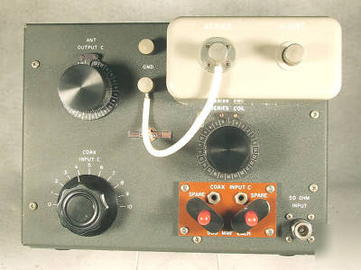 Collins radio, collins radio 180S-1 antenna tunercollin