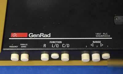 Genrad/quadtech model 1657 rlc digibridge