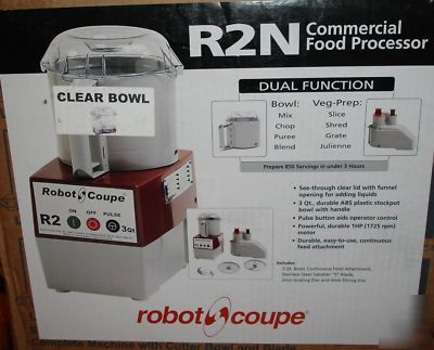 New robot coupe R2N clr food processor brand 