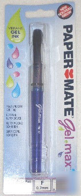 Papermate gel max 0.7 purple gel bnip w@w only 99P