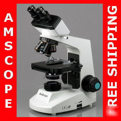 Professional biological compound microscope 40X-2000X