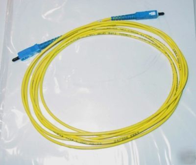 Sc fiber optic patchcord sm, simplex, 2.5 meters