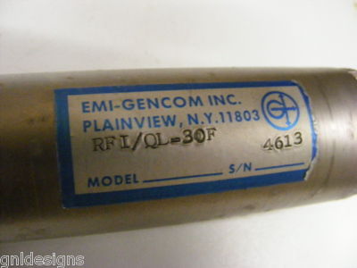 Thorn emi-gencom rfi/ql-30F fiber optic photomultiplier
