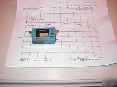 Trw/aertech 100-700 mhz amplifier 15 dbg tested #3