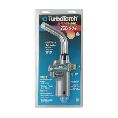 Turbotorch tx-504 self lighting hand torch extreme