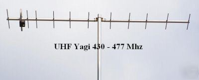 40 channel cb uhf 12 elements yagi 420-480 mhz 500W