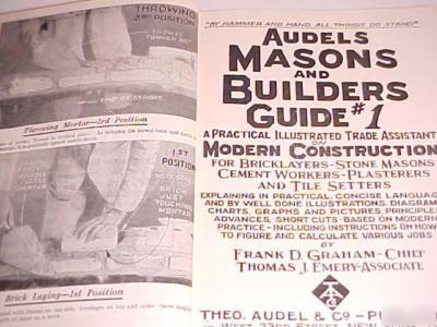 Audels masons and builders guide #1 for construction