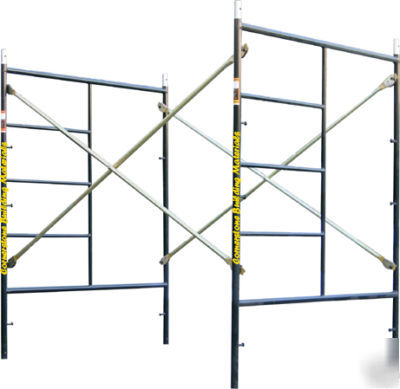 Scaffolding set 5' x 6'8'' single box snap ladder frame