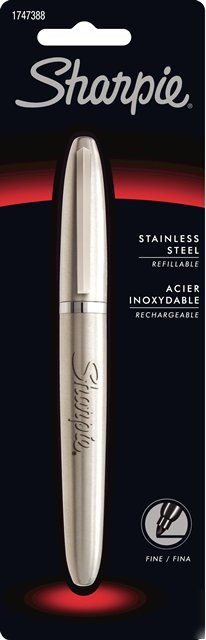 Sharpie stainless steel refillable ink permanent marker
