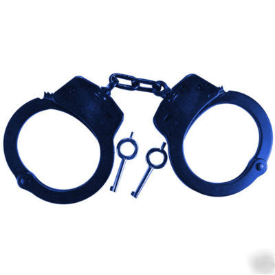 Smith & wesson handcuffs, model 100 blue