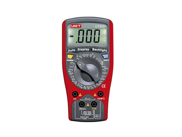 UT50D 3-1/2 lcr voltage current temperature multimeter