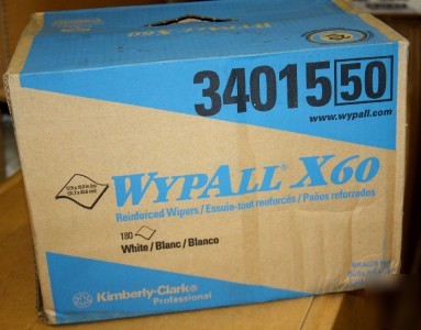 Wypall X60 pro teri shop towels wipes rags # 34015 