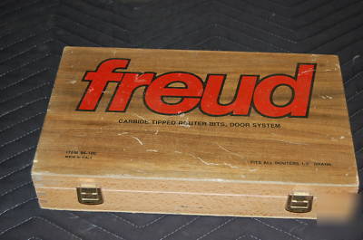 Freud router bits door system 94-100 used in box