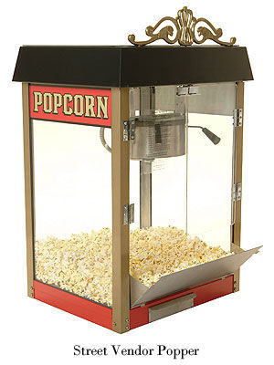 Antique commercial popcorn maker machine - 8 oz popper