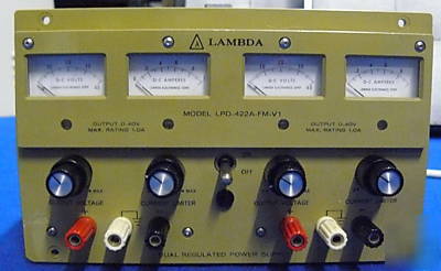 Lambda lpd-422A-fm v dual output power supply