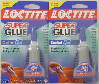 Loctite super glue control gel 2PACK free shipping