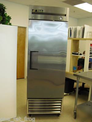 Used true stainless steel commercial refrigerator fl