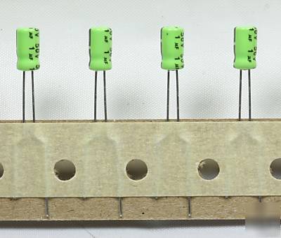1.0UF 1UF 10% 50V radial electrolytic capacitor - 100PC