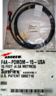 Andrew sureflex assembly 15 feet - coaxle cable 