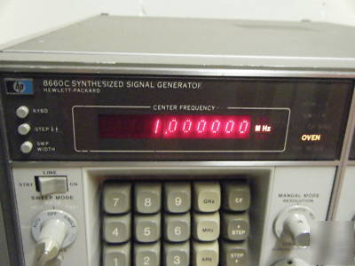 Hp 8660C synth signal generator w/86635A/86603A (sale )