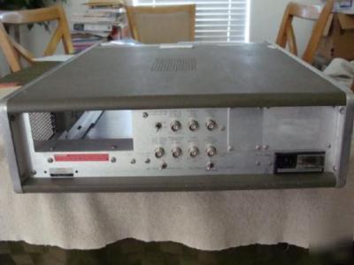 Hp - agilent 5345A electronic counter w/manuals 