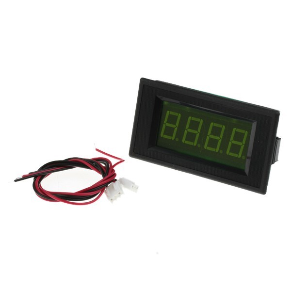 3-1/2 green led dc 2V digital voltage volt panel meter