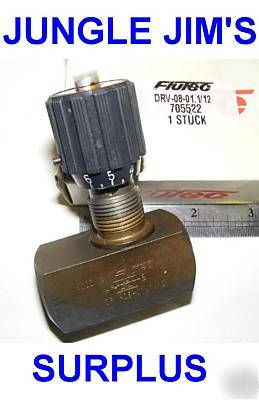 Flutec hydraulic valve drv-08-01.1-12 