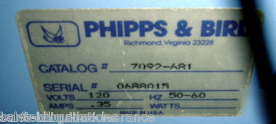 Phipps & bird pb-3 oscilloscope w/ recorder accessories