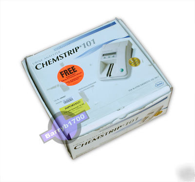 Roche chemstrip 101 urine analyzer - 90 day warranty 
