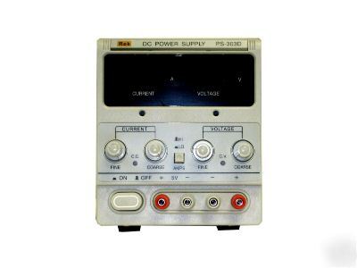 Sale precison dc power supply (0-30V/0-3A) - PS303D