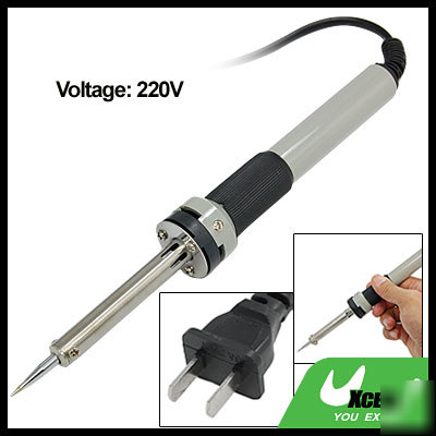 Solder tool 40 watt soldering iron pen w heat shield 