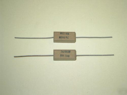 5 ohm 5 watt power resistors ceramic sand dale