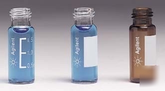 Agilent autosampler vials, screw-thread, large opening