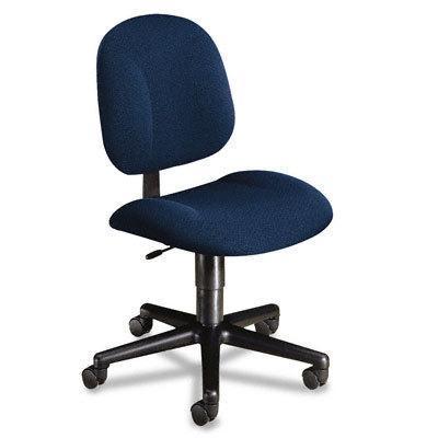 Every-day swivel-back pivot task chair olefin fabric bl
