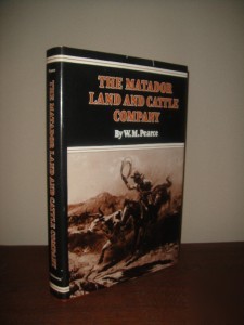 History of matador land & cattle co texas ranching book