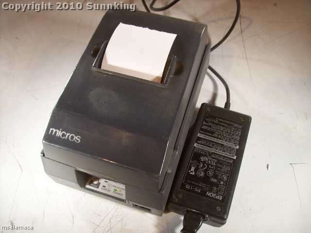 Micros epson tm-U200B pos reciept printer M119B - idn