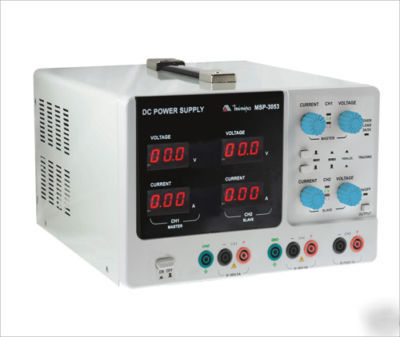 Minipa msp-3053 3-channel dc regulated power supply