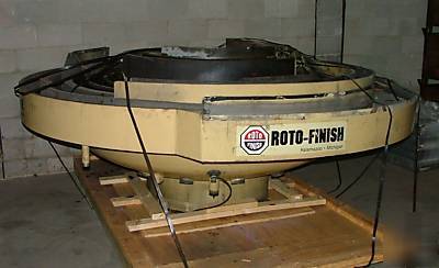 Roto finish machine, multi pass machine 80