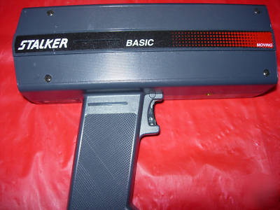 Stalker k band police radar gun with accessories-wow 