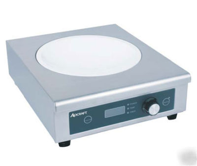 Adcraft induction wok heavy duty stainless ind-WOK120V