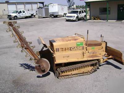 Case TF300 trencher the starting price will buy it 